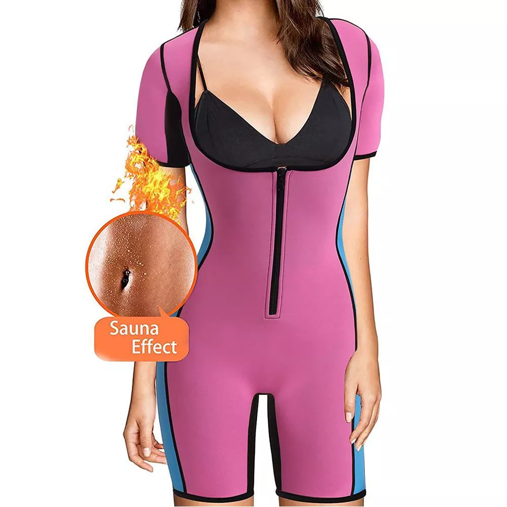 Pang-Sauna na Suit ng Pang-Buong Panghugis ng Katawan ng Babae